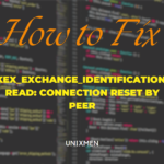 kex_exchange_identification: read: connection reset by peer