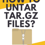 untar targz file