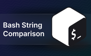 bash string comparison