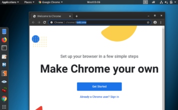 google chrome linux