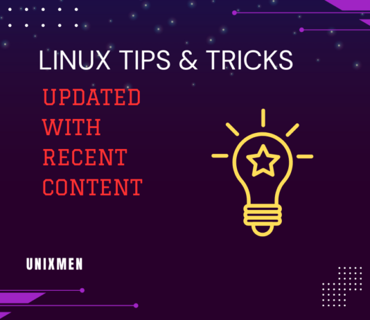 linux tips and tricks