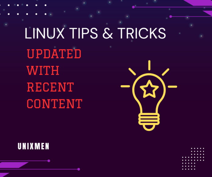 linux tips and tricks