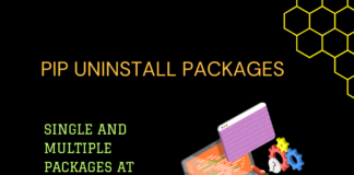 pip uninstall package blog